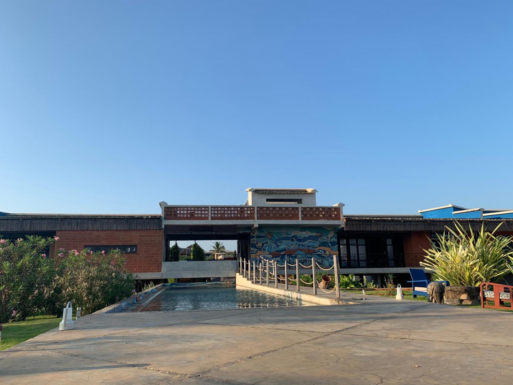 La Maison Bleue Lomé Buitenkant foto